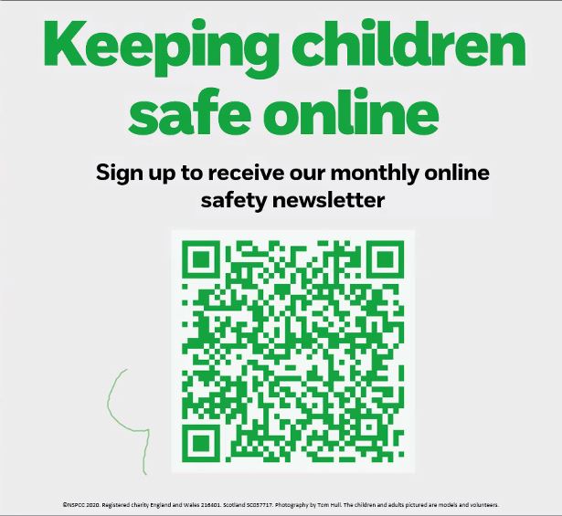 Online Safety QR code